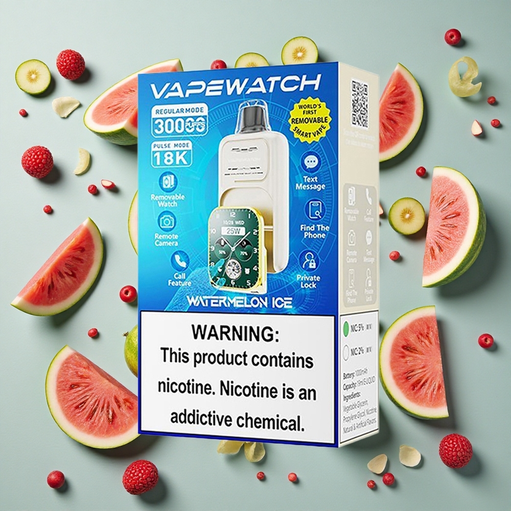 Vandmelon Is JNR Vape Watch 30.000 Puffs 19mL