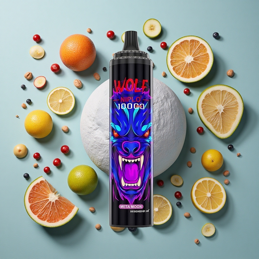 Meta Moon JNR Wolf Niplo 10000 Puffs 20ml Type-C hurtigopladning