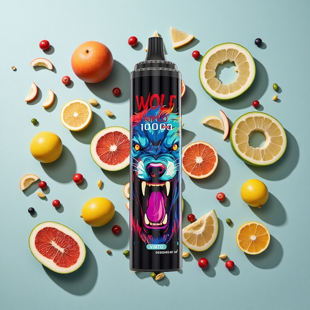 Vimto JNR Wolf Niplo 10000 Puffs 20ml Type-C hurtigopladning