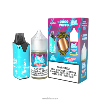 UWELL V6 engangsapparat + daddy's vapor 30ml juice - collab bundt clr: blå/flv: vandmelon bær iced 50mg RXP0J206 UWELL Vape For Sale