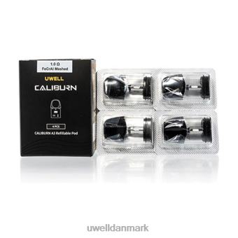 UWELL CALIBURN A3 udskiftning af bælg | 4-pak 1,0 ohm RXP0J18 UWELL Store
