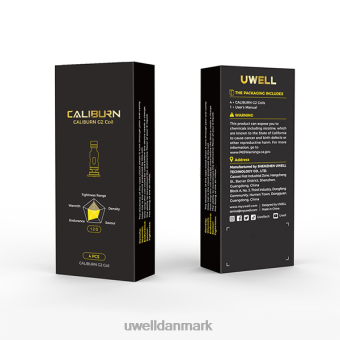 UWELL CALIBURN G2 spoler | 4-pak u2 meshed-h 1,2 ohm RXP0J2 UWELL København