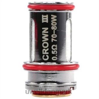 UWELL CROWN 3 spoler (4-pak) 0,5 ohm RXP0J93 UWELL Helsingør