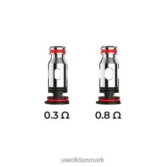 UWELL PA udskiftningsspoler 0,8 ohm (4-pak) RXP0J83 UWELL Helsingør