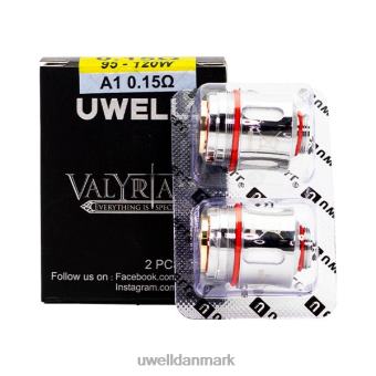UWELL VALYRIAN udskiftningsspole (2-pak) a1 0,15 ohm RXP0J259 UWELL E Cigarette